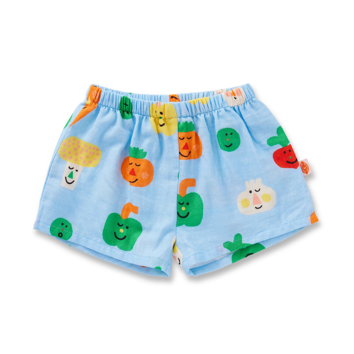 Teeny Tiny Veg Woven Shorts-Halcyon Nights-Modern Rascals