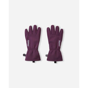 Tehden Softshell Gloves with Lining - Deep Purple-Reima-Modern Rascals