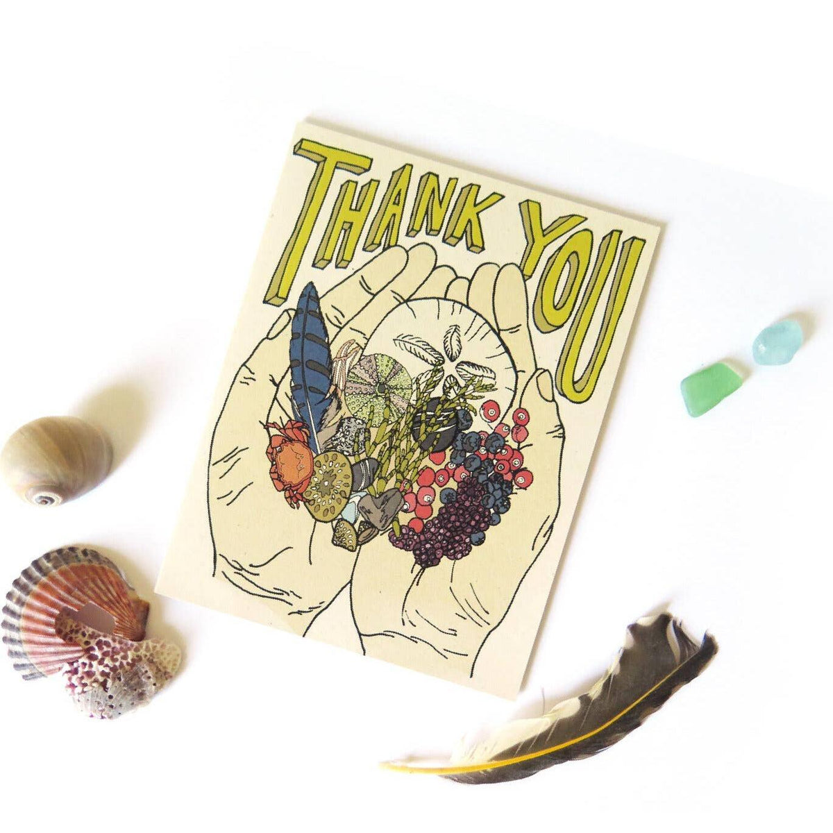 Thank You Card-Wild Life Illustration Co.-Modern Rascals