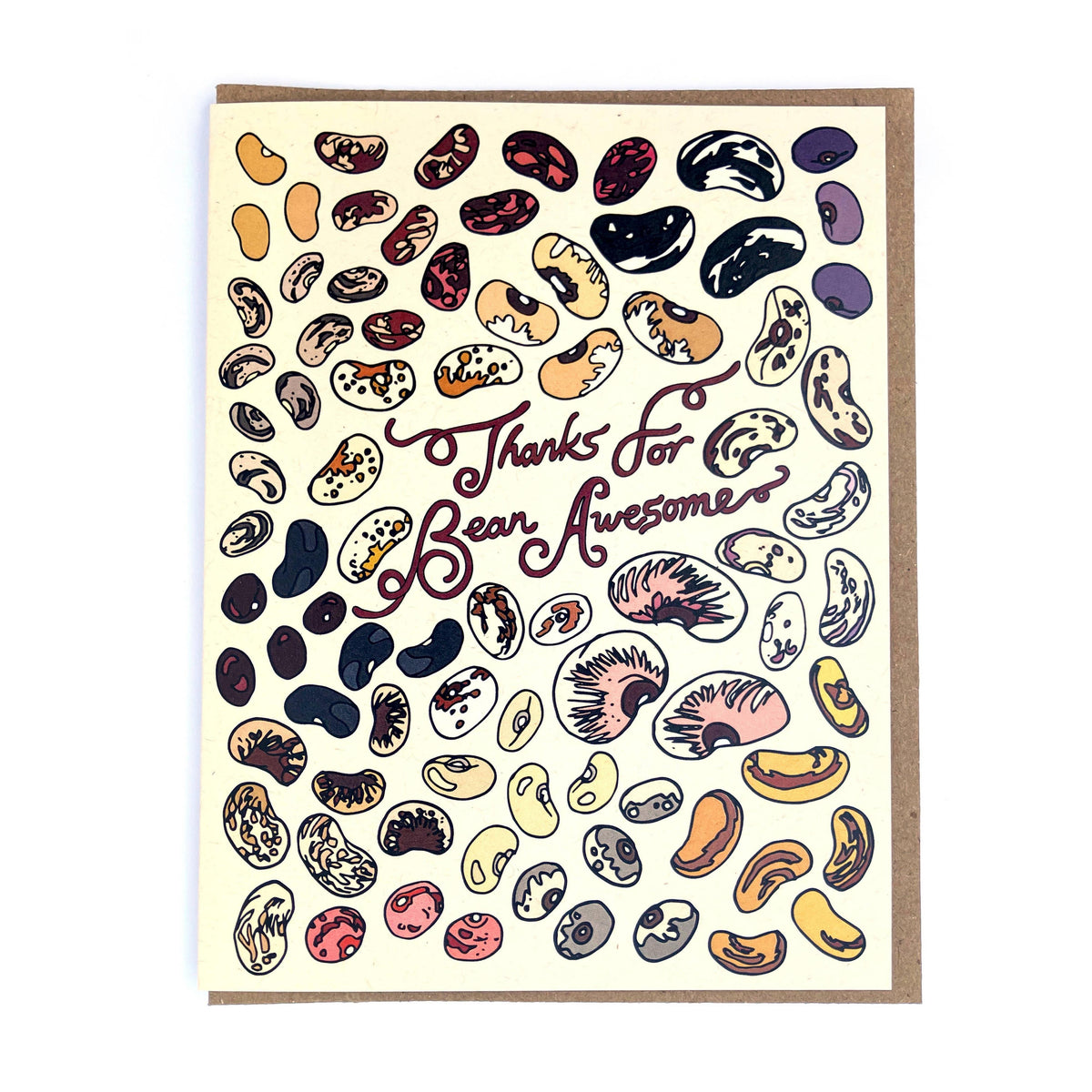 Thank You for Bean Awesome Card-Wild Life Illustration Co.-Modern Rascals