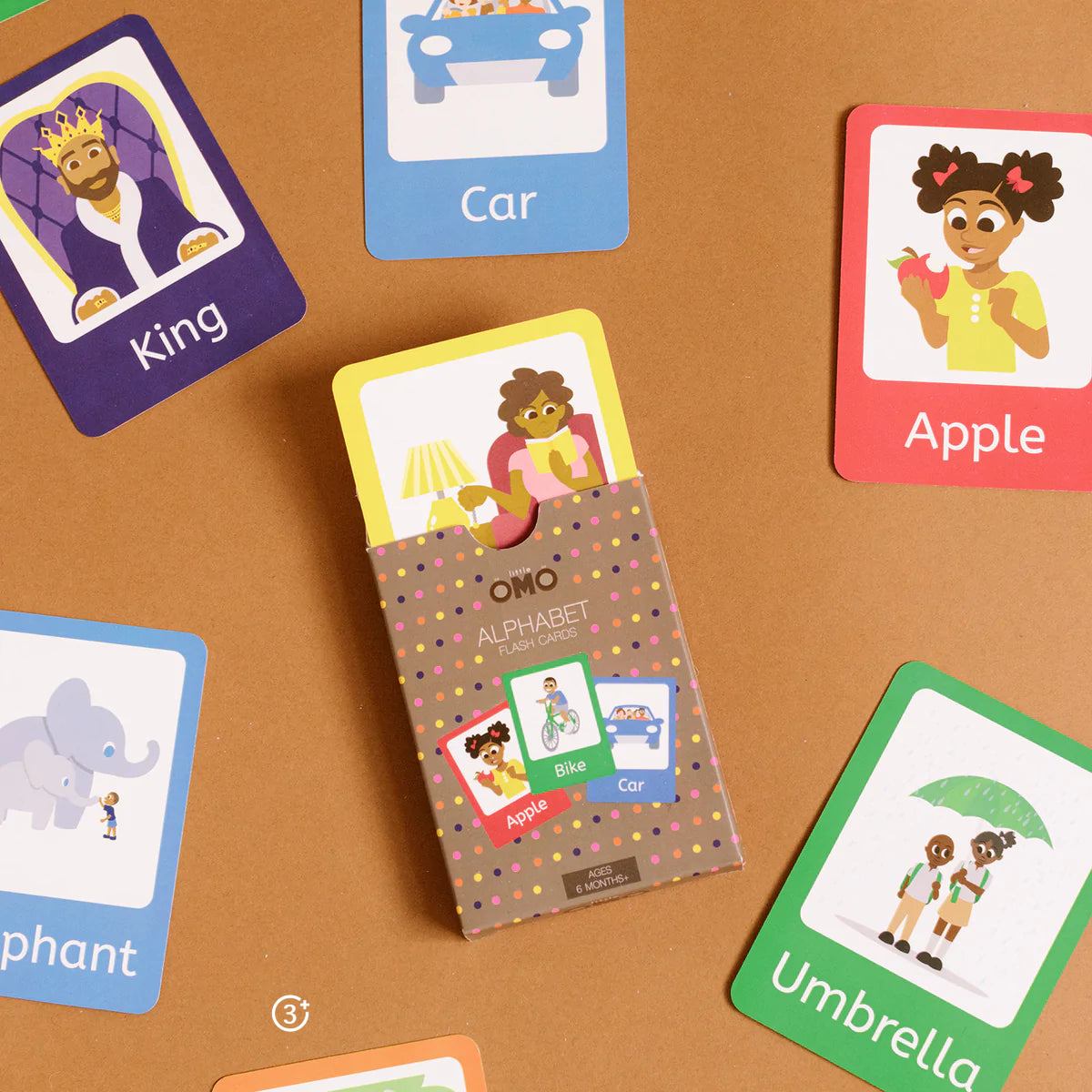 The Little Omo's Alphabet Flashcards-Little Omo-Modern Rascals