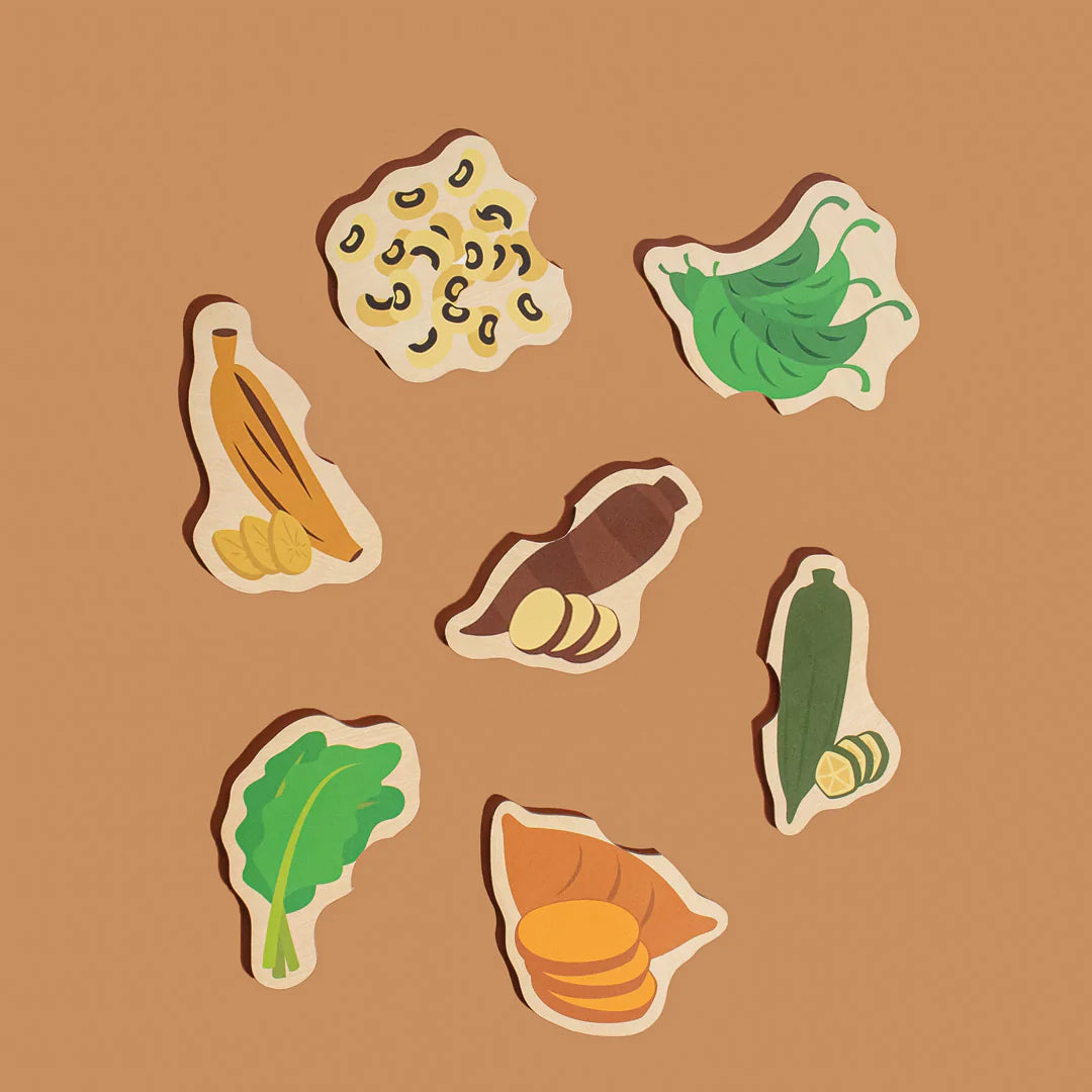 The Little Omo's Wholefood Puzzles-Little Omo-Modern Rascals