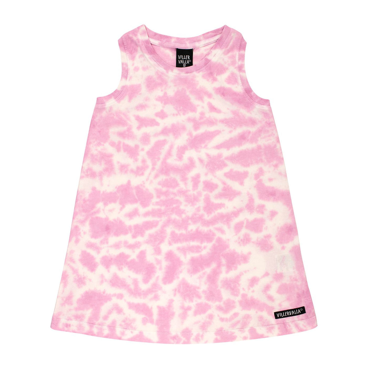 Tie Dye Racerback Dress - Raspberry-Villervalla-Modern Rascals