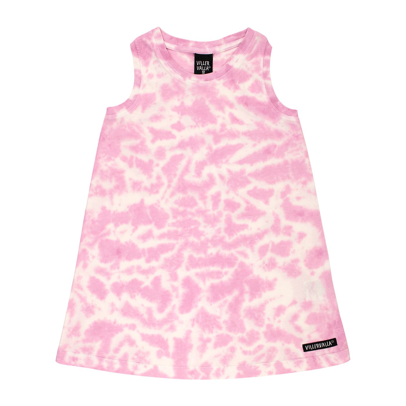 Tie Dye Racerback Dress - Raspberry-Villervalla-Modern Rascals