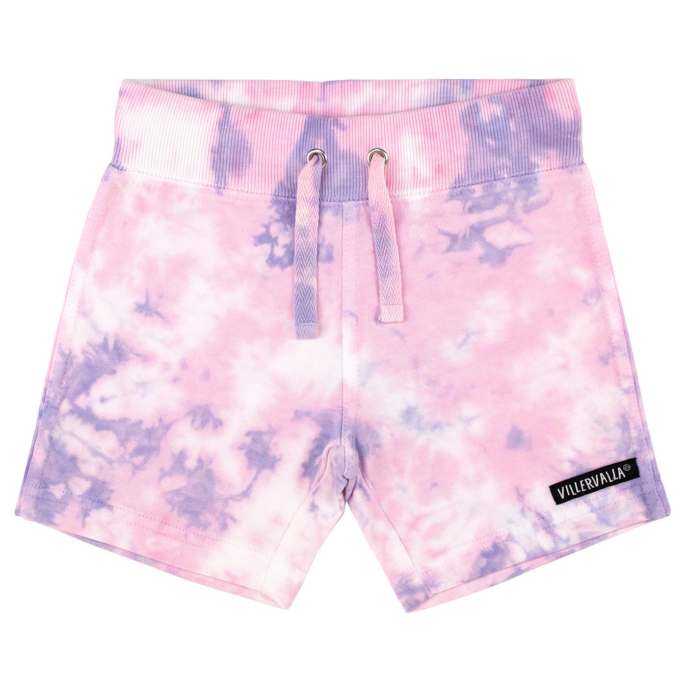Tie Dye Relaxed Shorts - Lavender / Raspberry - 2 Left Size 2-3 years-Villervalla-Modern Rascals