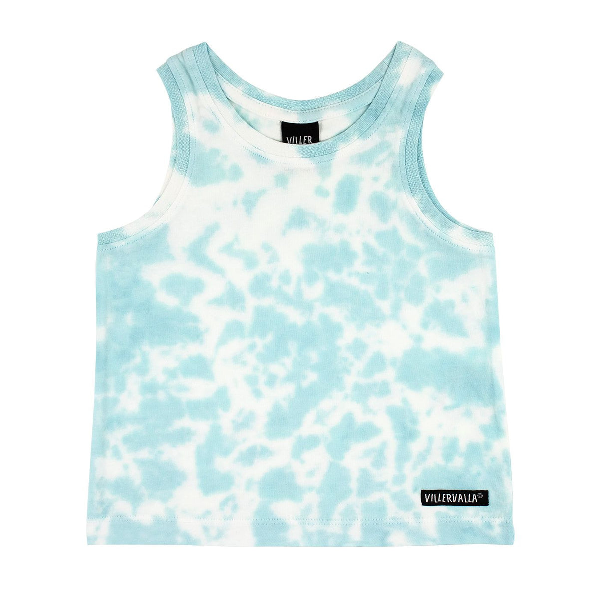 Tie Dye Tank Top in Pool - 2 Left Size 2-3 & 5-6 years-Villervalla-Modern Rascals