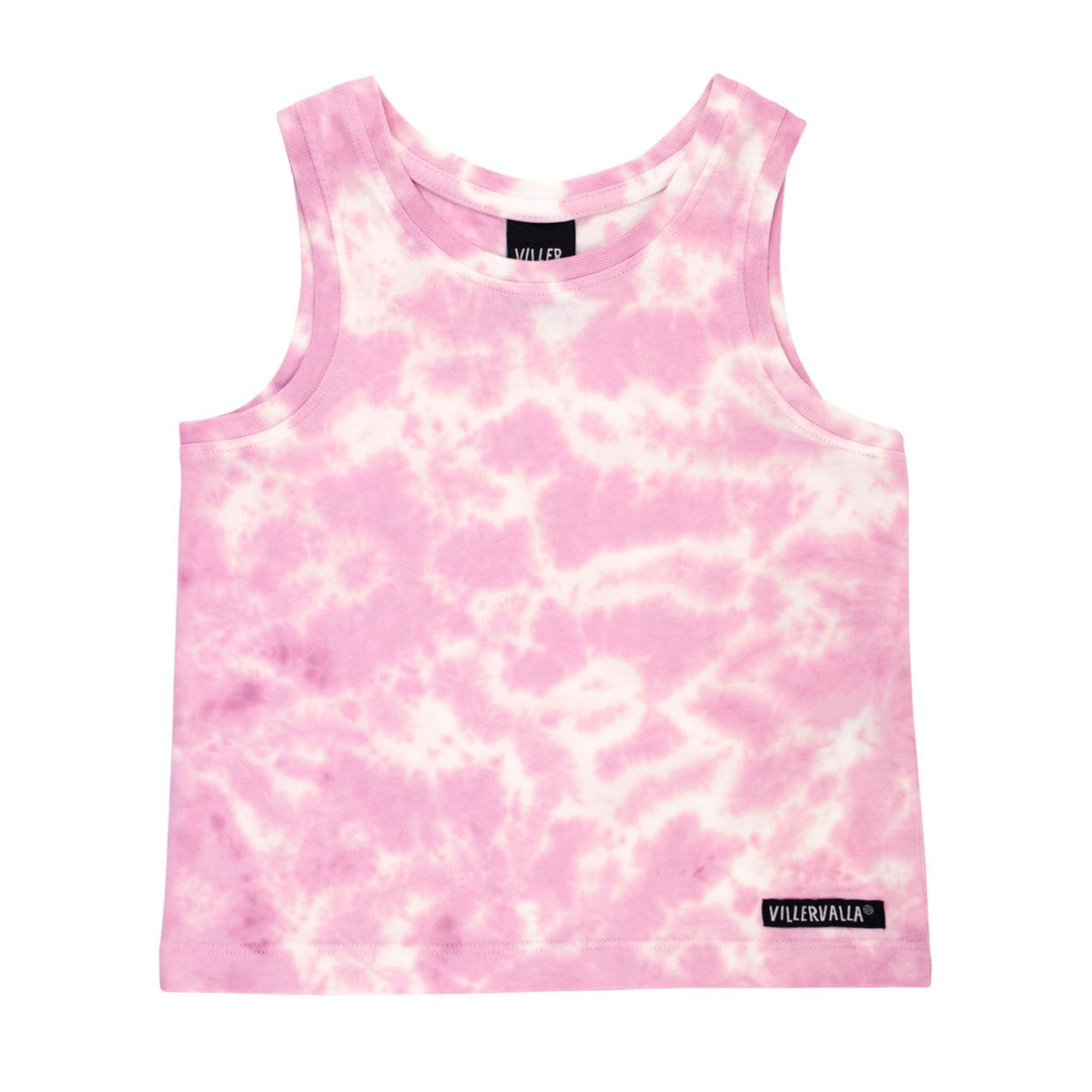 Tie Dye Tank Top in Raspberry-Villervalla-Modern Rascals