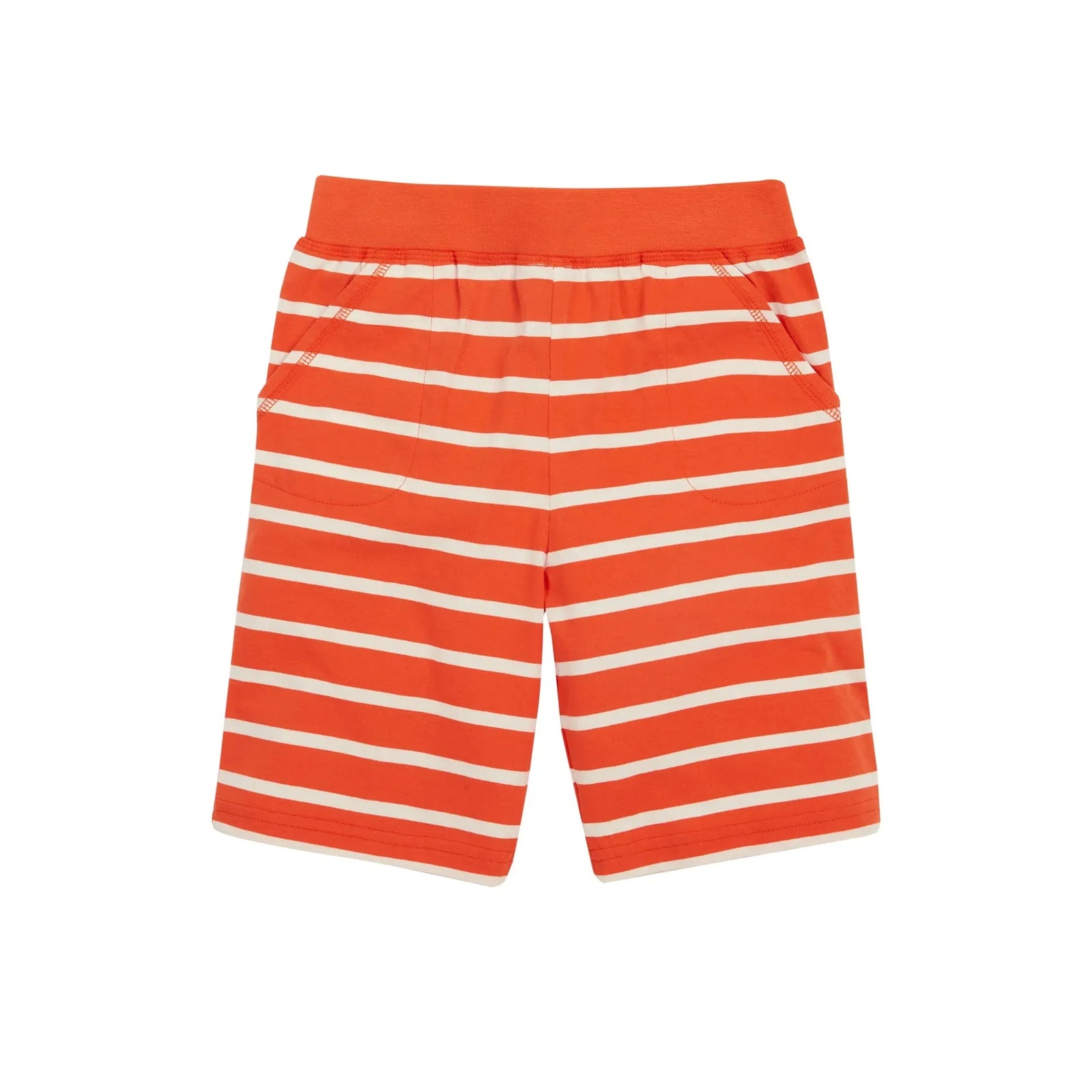 Tiger Orange Breton Stithian Shorts - 1 Left Size 5-6 years-Frugi-Modern Rascals