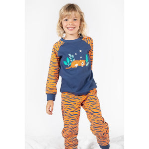 Tiger / Sleeping Tiger Jamie Jim Jams Pyjamas-Frugi-Modern Rascals