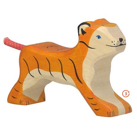 Tiger - Small, Running-Holztiger-Modern Rascals