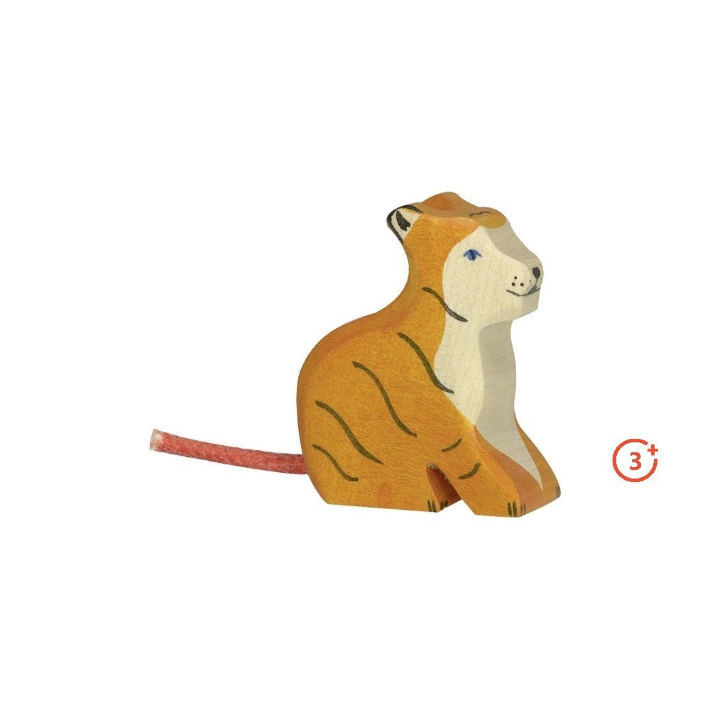 Tiger, Small Sitting-Holztiger-Modern Rascals
