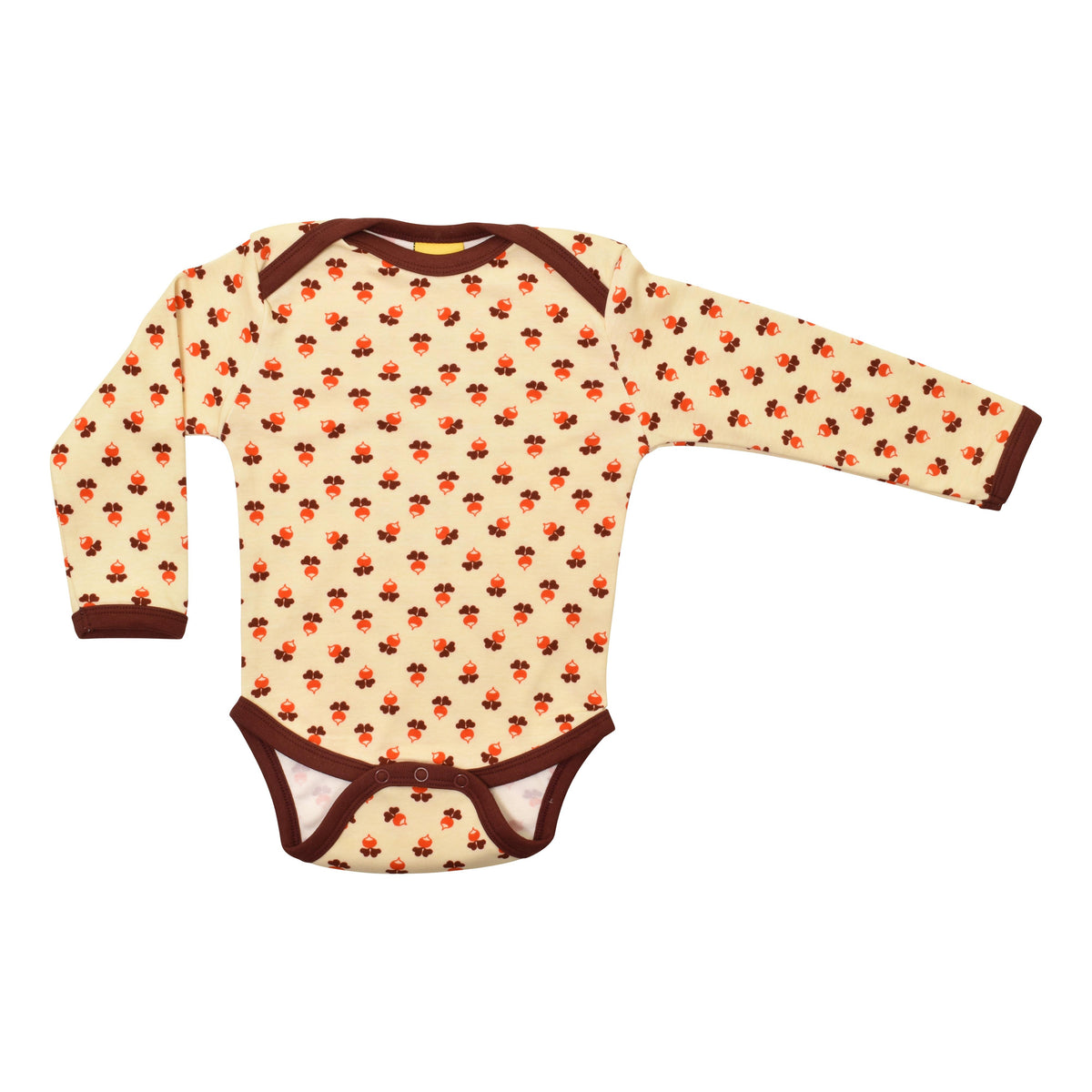 Tiny Radish - Cloud Cream Long Sleeve Onesie-Duns Sweden-Modern Rascals