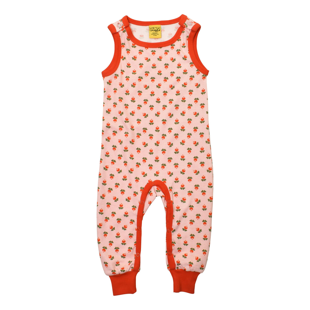 Tiny Radish - Strawberry Cream Dungarees-Duns Sweden-Modern Rascals