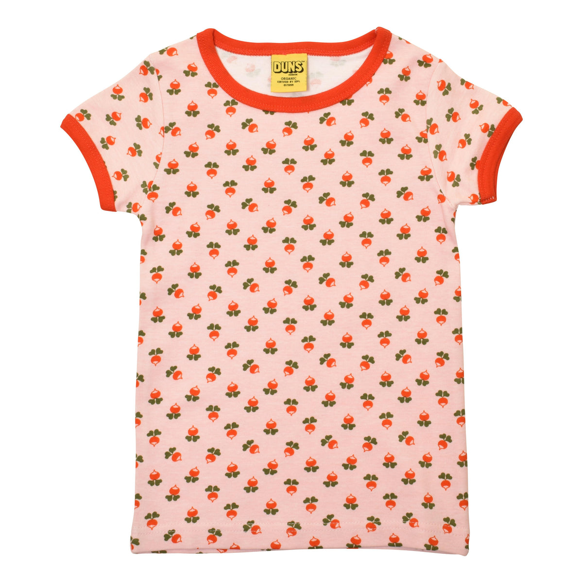 Tiny Radish - Strawberry Cream Short Sleeve Shirt-Duns Sweden-Modern Rascals