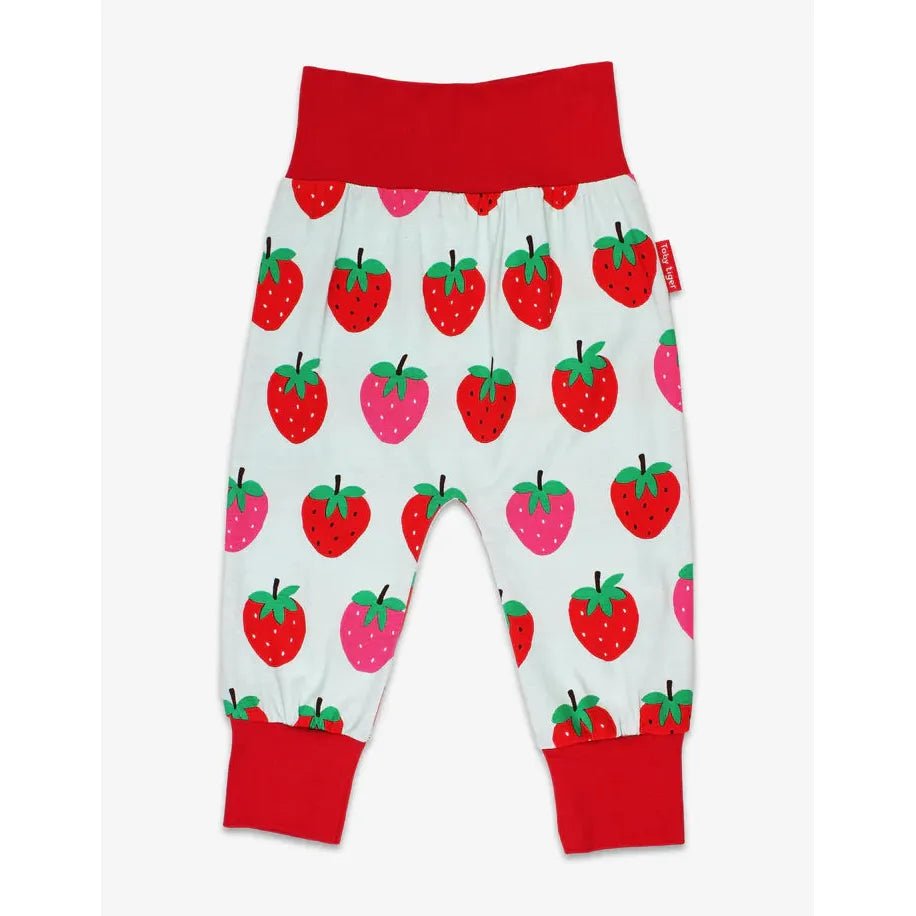 Toby Tiger - Strawberry Print Baby Pants - 2-3 Years (98cm)-Warehouse Find-Modern Rascals
