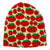 Tomato Velour Double Layer Hat - 1 Left Size 8-10 years-Duns Sweden-Modern Rascals