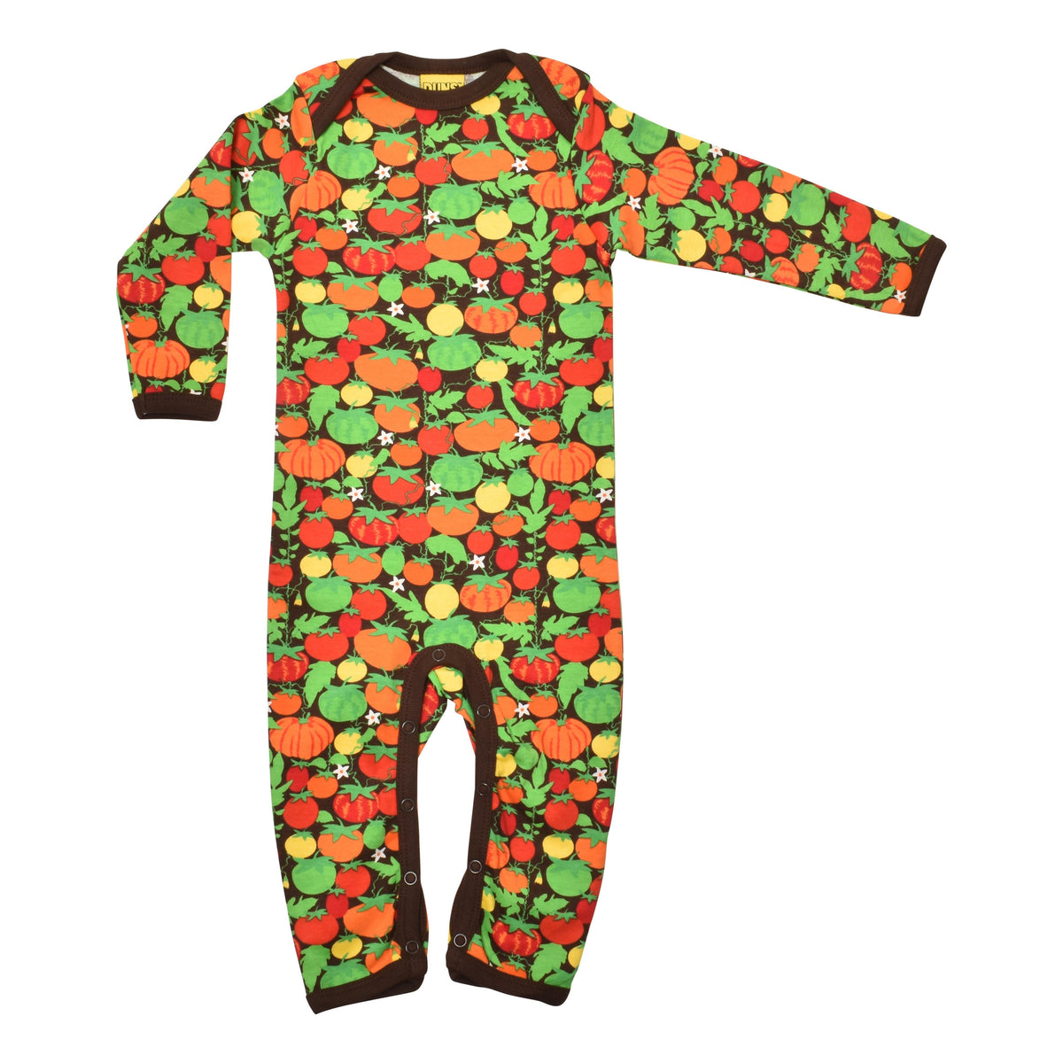 Tomatoes - Brown Long Sleeve Long Legged Suit-Duns Sweden-Modern Rascals