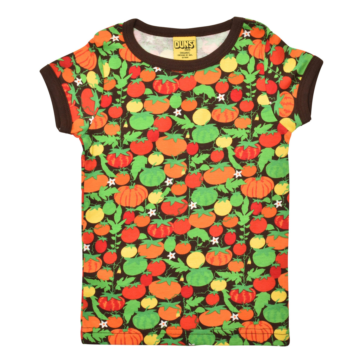Tomatoes - Brown Short Sleeve Shirt-Duns Sweden-Modern Rascals