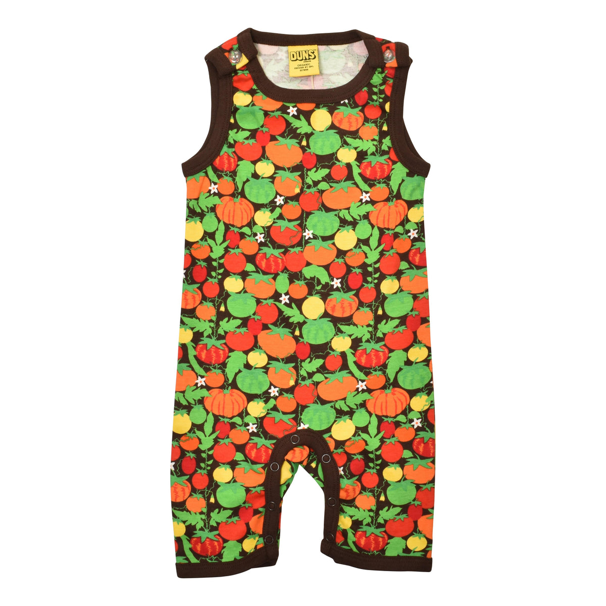 Tomatoes - Brown Summer Dungarees / Playsuit-Duns Sweden-Modern Rascals