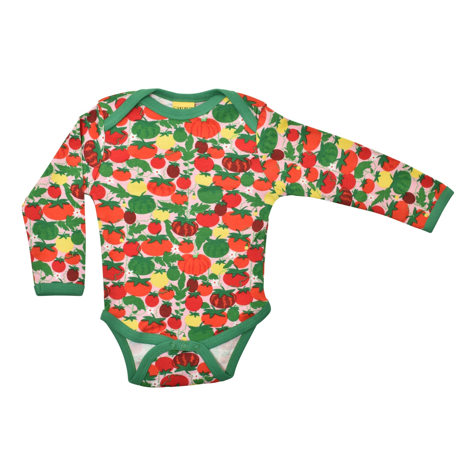 Tomatoes - Pink Long Sleeve Onesie - 2 Left Size 4-6 months-Duns Sweden-Modern Rascals