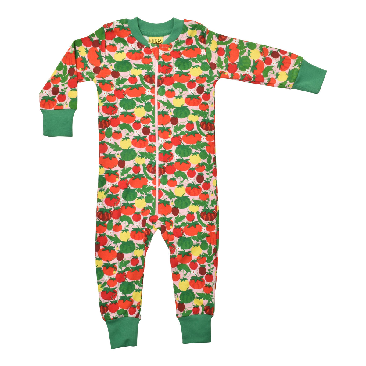 Tomatoes - Pink Zippersuit-Duns Sweden-Modern Rascals