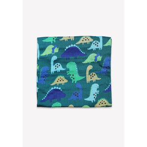 Tonal Dinosaur Muslin - 2-Pack-Toby Tiger-Modern Rascals