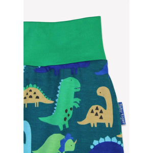 Tonal Dinosaur Print Baby Pants-Toby Tiger-Modern Rascals