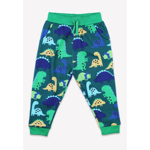 Tonal Dinosaur Print Joggers-Toby Tiger-Modern Rascals