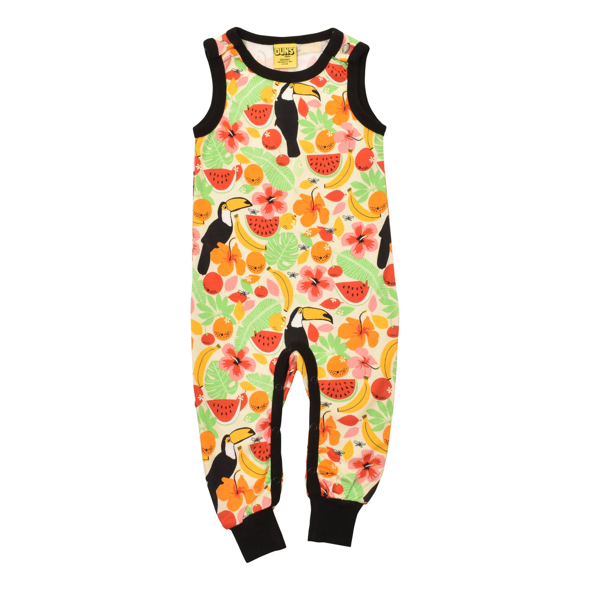 Toucan - Vanilla Custard Dungarees-Duns Sweden-Modern Rascals