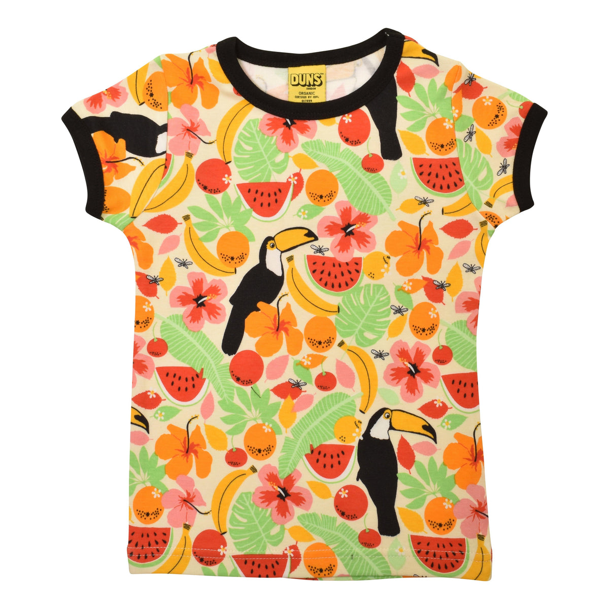 Toucan - Vanilla Custard Short Sleeve Shirt-Duns Sweden-Modern Rascals