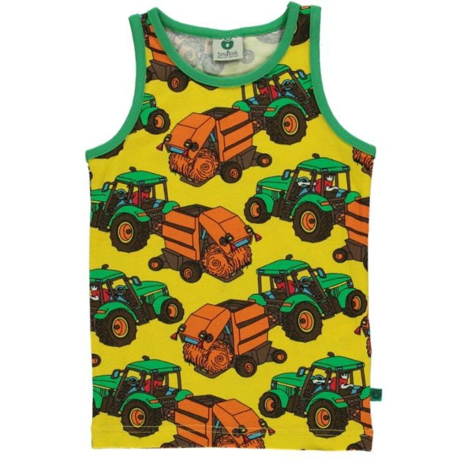 Tractor Tank Top - 1 Left Size 11-12 years-Smafolk-Modern Rascals