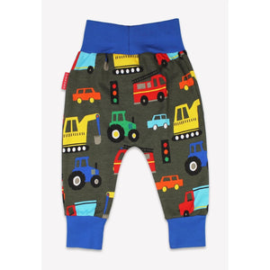 Transport Print Baby Pants-Toby Tiger-Modern Rascals