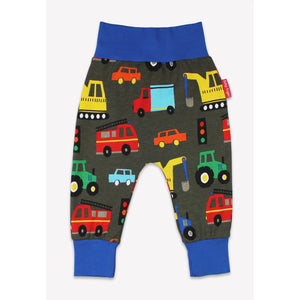 Transport Print Baby Pants-Toby Tiger-Modern Rascals