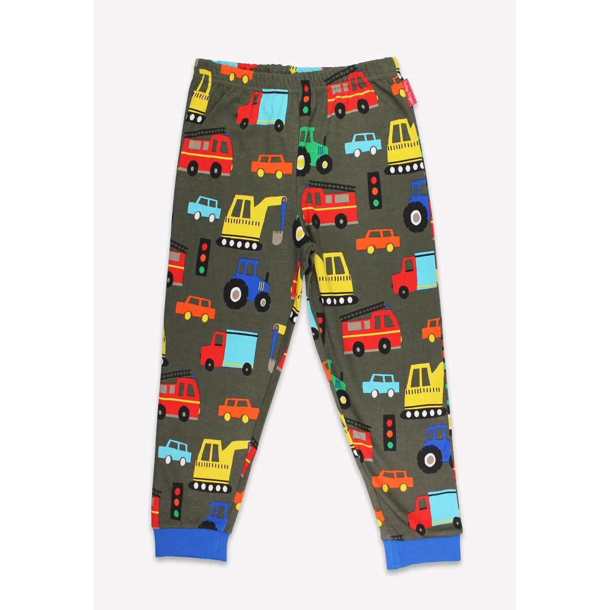 Transport Print Pyjamas - 1 Left Size 5-6 years-Toby Tiger-Modern Rascals