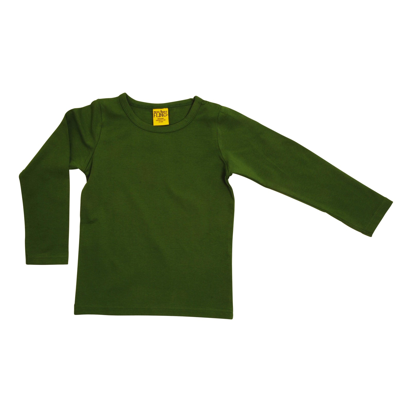 Treetop Green Long Sleeve Shirt - 1 Left Size 2-4 years-More Than A Fling-Modern Rascals