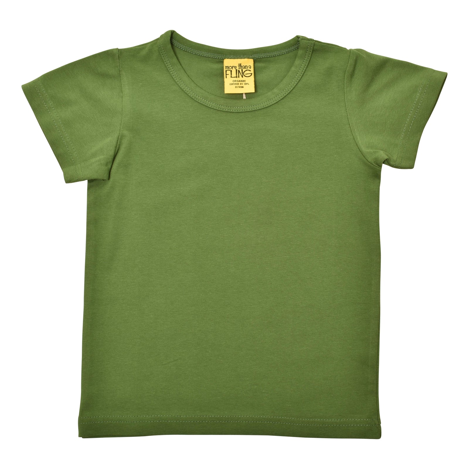 Treetop Green Short Sleeve Shirt-More Than A Fling-Modern Rascals