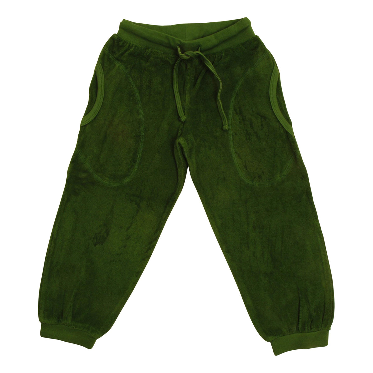 Treetop Green Terry Trousers - 2 Left Size 18-24 months & 4-5 years-Duns Sweden-Modern Rascals