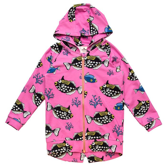 Triggerfish Hoodie - 2 Left Size 2-4 & 8-10 years-Mullido-Modern Rascals