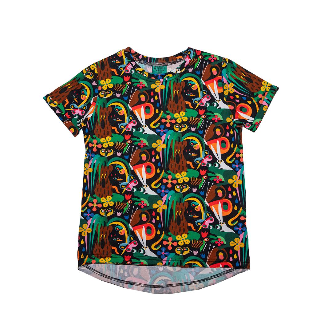 Tropic Twist Short Sleeve Shirt-Raspberry Republic-Modern Rascals