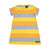 Tropical Multi Stripe Short Sleeve Dress-Villervalla-Modern Rascals