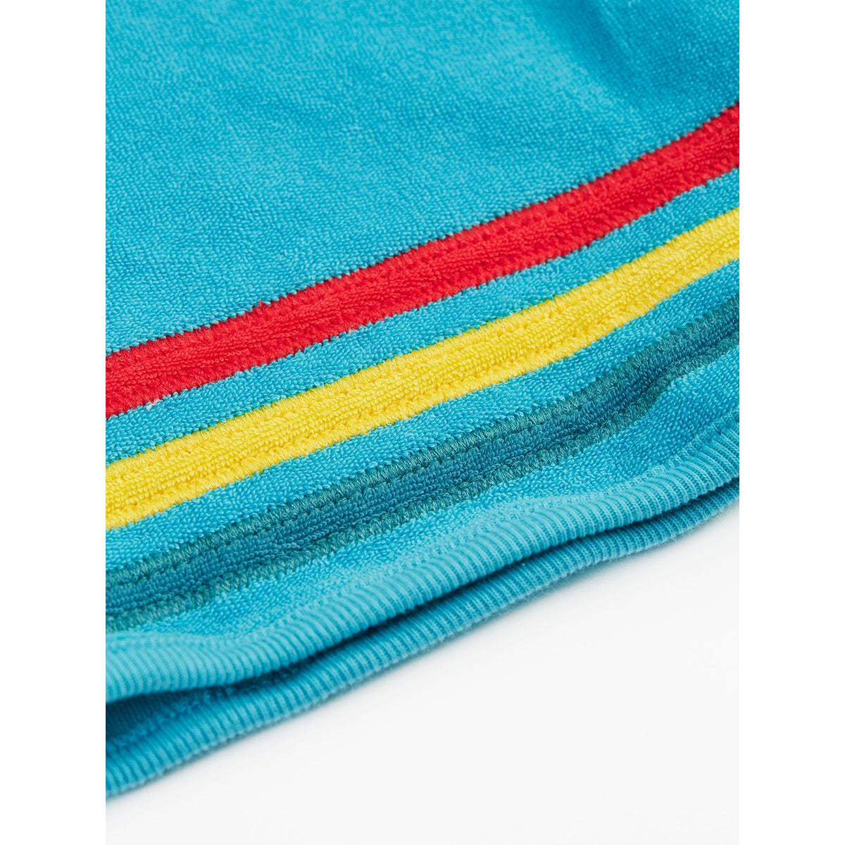Tropical Sea/Rainbow Coast Towelling Shorts-Frugi-Modern Rascals