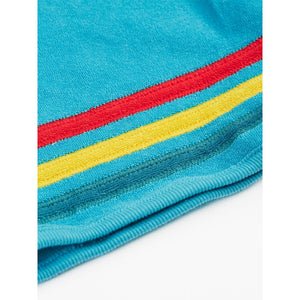 Tropical Sea/Rainbow Coast Towelling Shorts-Frugi-Modern Rascals