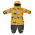 Tumeric Whale Print Winter Overall-Villervalla-Modern Rascals