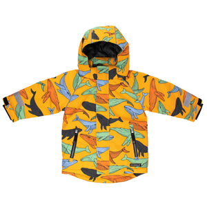 Tumeric Whale Winter Jacket-Villervalla-Modern Rascals