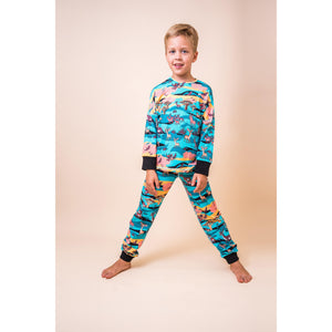 Turquoise Savanna Pyjamas - 1 Left Size 4-6 years-Mullido-Modern Rascals