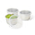 U Konserve Stainless Steel Dip Containers with Clear Silicone Lid - set of 3-U Konserve-Modern Rascals