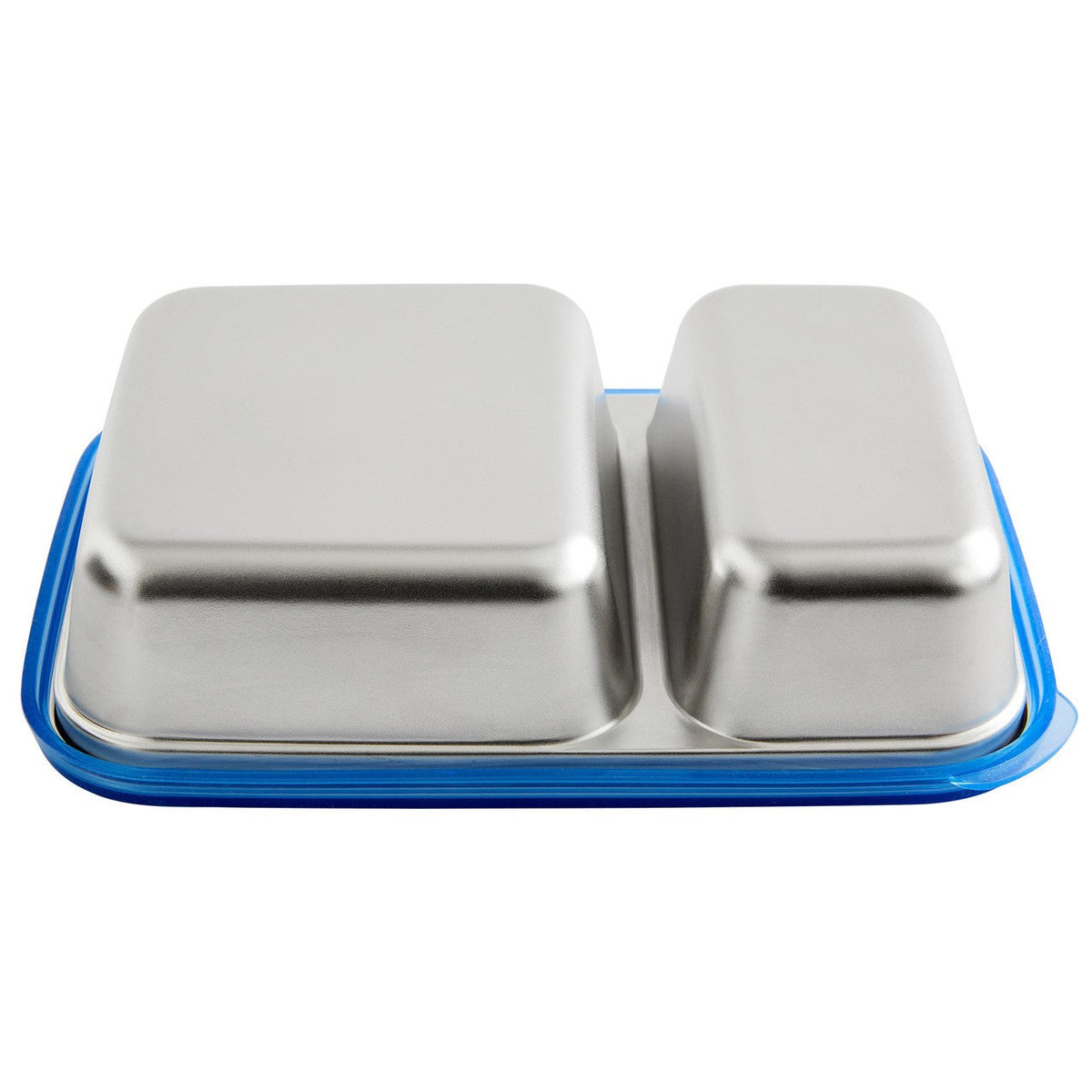 U-Konserve Two Compartment Stainless Steel Container - 28oz / Assorted Lid Colours-U Konserve-Modern Rascals