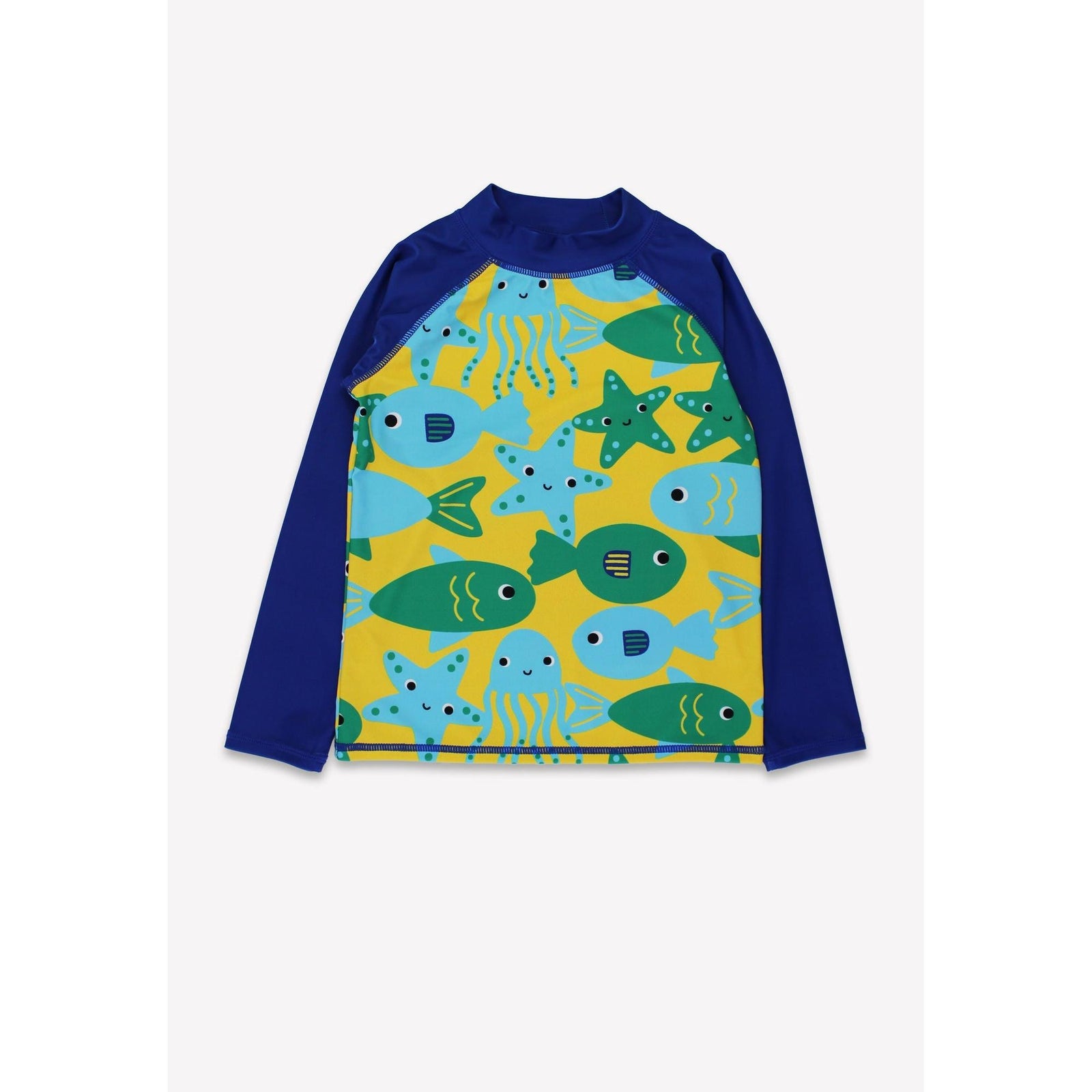 Under the Sea Print Long Sleeve Rashguard-Toby Tiger-Modern Rascals