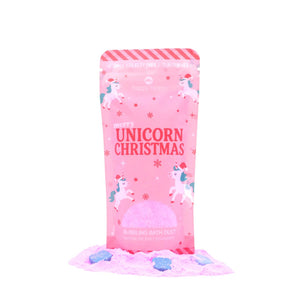 Unicorn Christmas Dust - Bath Dust with Mini Bath Bombs-Happy Hippo Bath-Modern Rascals