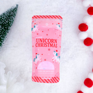 Unicorn Christmas Dust - Bath Dust with Mini Bath Bombs-Happy Hippo Bath-Modern Rascals